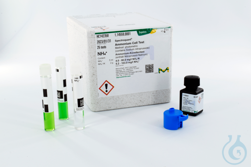 NH4/NH3 14544, Ammonium / Ammonia Reaction Cuvette Test Me