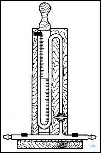 MANOMETER, BENNERT, WITH ADJUSTABLE MIR