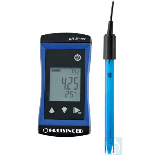 neoChoice Wasserdichtes pH Messgerät mit pH-Elektrode, pH 0 bis 14