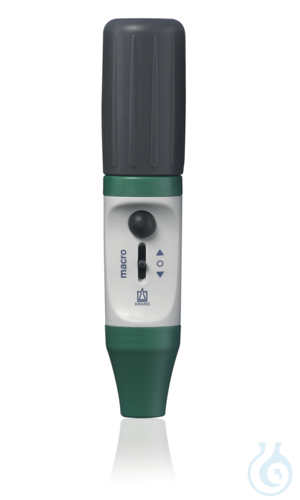 Macro pip. controller f. pip. 0,1-200 ml, green spare membrane filter hydrophobi