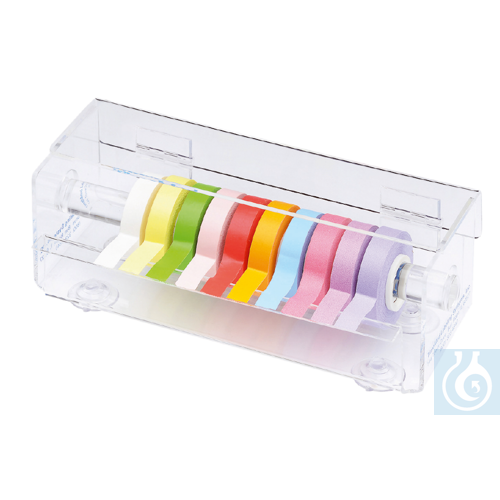 neoTape® Beschriftungsklebebänder Rainbow Pack, mit Dispenser