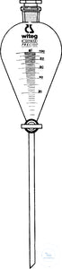 Separatory funnel Squibb 1000ml ST 29/32