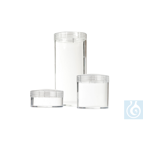 neoChoice Schraubdeckeldosen aus PS, 47 mm Ø, 50 mm hoch, 10 Stck./Pack