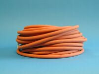 Laboratory red rubber tubing (NR) 4 X 6 mm, per meter, nr: 301 0406