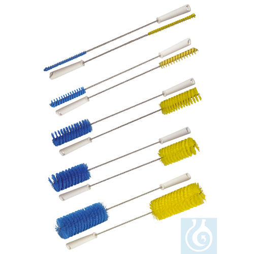 neoChoice Flaschenbürste PP, 140 x 60 mm Ø, weiche Borsten, blau