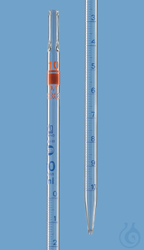 Grad. pipette BLAUBRAND class AS, 2 ml:0,01 ml partial delivery AR-Glas