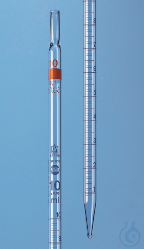 Grad.pipette BLAUBRAND AS DE-M type 2, 2 ml:0,02 ml total del. grad. in blue