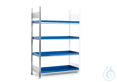 hazardous substances rack (extension) steel galv. steel painted, 1312x637x2000