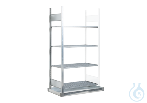 hazardous substances rack (extension rack) steel galv., 1006x726x2000