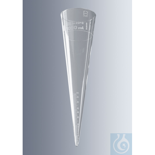Sedimentation cones acc. to Imhoff, without stopcock