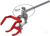 Condenser Clamp, vinyl coated jaws