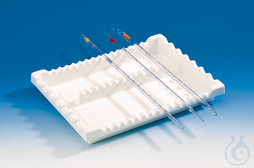Pipette tray, PVC, lxwxh: 280 x 220 x 29 mm