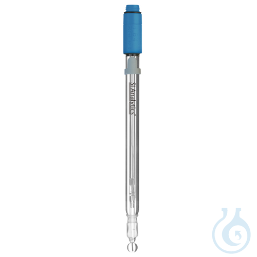 N 6480 Eth, pH electrode for titrations in non-aqueous media with glass shaft,