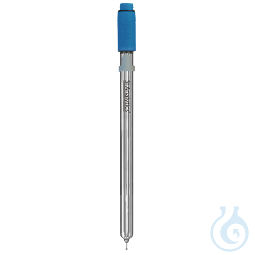 Pt 6180, Metall combination electrode with glass shaft, ceramic junction,