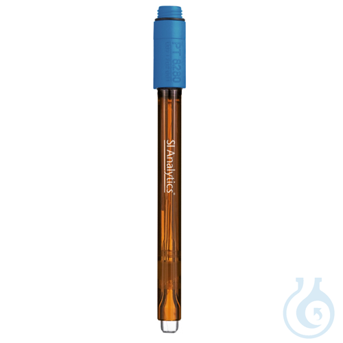Pt 8280, Metall combination electrode with glass shaft, KPG annular gap