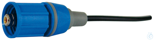 LB 1 A, Coaxial electrode plug (for BlueLine), 1 m coaxial cable, DIN instrument