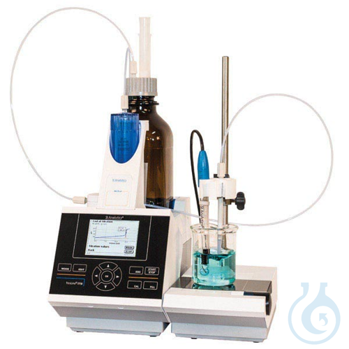 TL 7750-M1, TitroLine® 7750 basic unit with magnetic stirrer TM 235, with stand