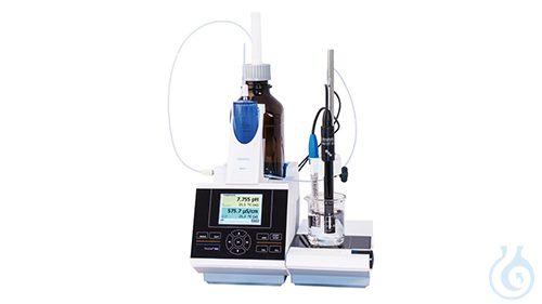 TL 7800-M1, TitroLine® 7800 basic unit with two measuring inputs, one analogue