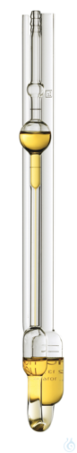 532 10, Ubbelohde viscometer (DIN), calibrated for automatic measurements,