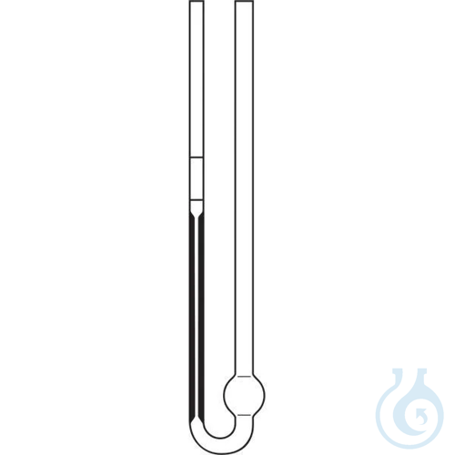 509 05, Ostwald viscometer, not calibrated, constant K = 0.03