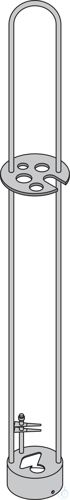 053 93, Bracket, stainless steel, for all TC viscometers