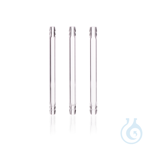 DURAN® Tube with two Hose Connections, double