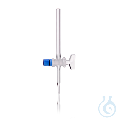 DURAN® Burette Stopcock, straight, with SBW-J key, complete