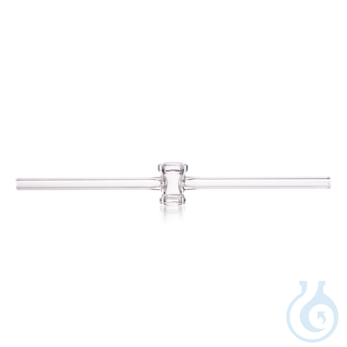 DURAN® Single Way Stopcock, ground and polished,, without key