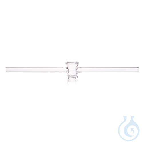 DURAN® Single Way Stopcock, Taper 1:5, without key, ground and polished