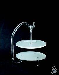 Plane weighing glass acc. to Heidbrink