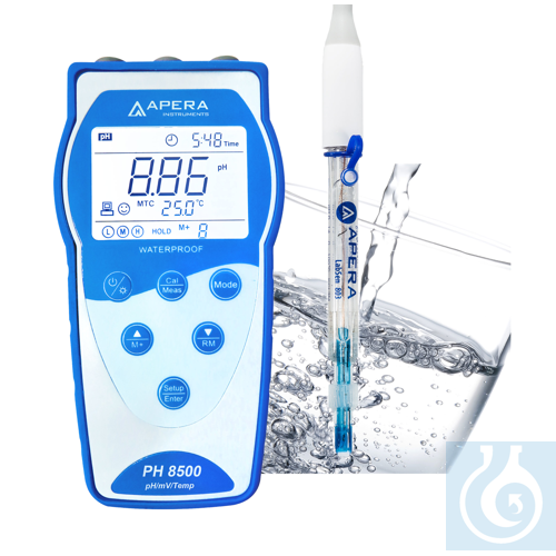 PH8500-PW Portable pH Meter for Purified Water, with GLP Data Management