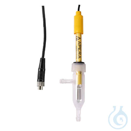 DJS-0.1-S Conductivity/Temp. Electrode for Pure Water, 8 Pin