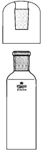 SAMPLING BOTTLE, 125 ML WITH GROUND CAP,