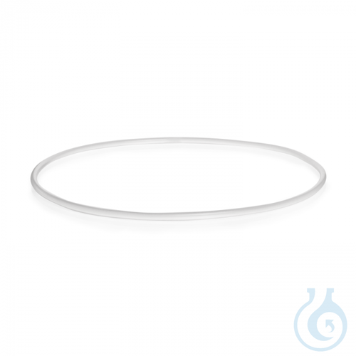 O-Ring, for Desiccator Base, with ring-grooved flange only, from silicone (VMQ)