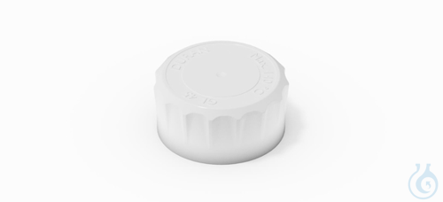 DURAN® YOUTILITY® GL 45 Screw Cap, USP Class VI, liner less, PP, white