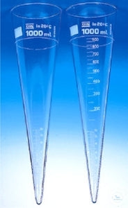 Sedimentation cones 1000 ml