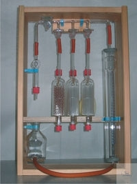 Gas analysis apparatus, Orsat-Fischer,