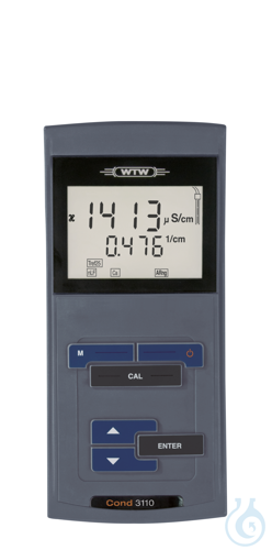 Cond 3110, Easy-to-operate, robust conductivity meter with large LCD-display, fo
