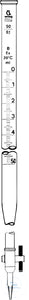 Burettes, Class B, 25ml : 0,1 with new