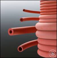 laboratory tubing (NR), red Inner diameter: 2 mm Outer diameter: 4 mm Wall
