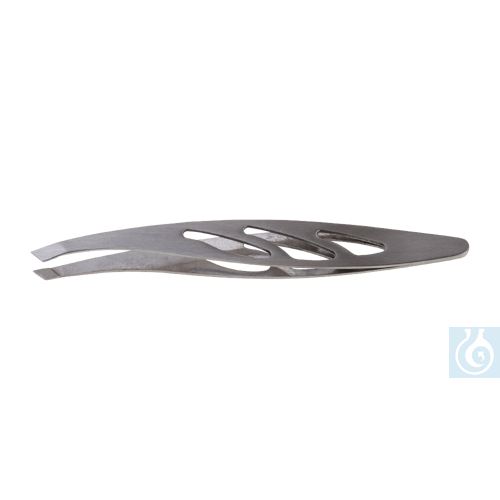 neoChoice Pinzette, bogenförmig, Spitze 3 mm breit, 90 mm lang