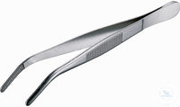 forceps St.St. blunt Points 145 mm