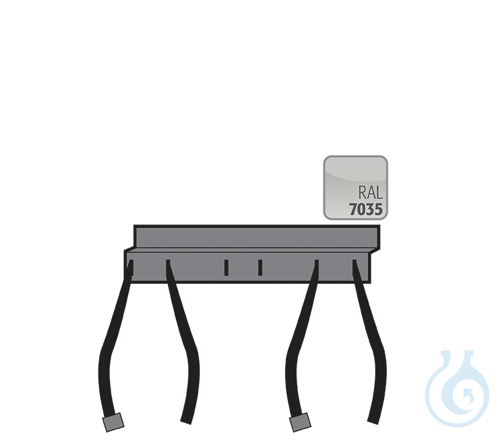 cylinder retainer sh.steel lam. for G90/G30 B600-1400