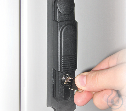 handle version turning lever with cylinder locking PA raw for GOD B1000/1350