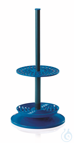 Pipette stand, PP, for 94 pipettes, rotary, 230 x 450 mm