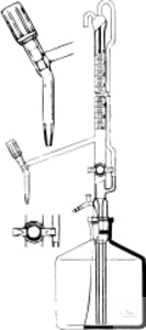 Autom. burettes, Pellet, 10 ml:0,02 DIN-