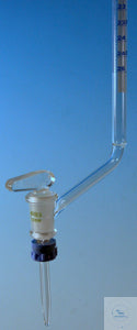 Burette/Schellbach 25 ml:1/20, with side stopcock, cl. AS