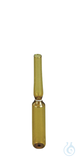 neoChoice Spießampullen aus Fiolax Braunglas, 1 ml, 60x10,75mm, 646 St./Pack