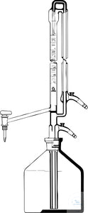 Universal automatic burettes, 25 ml:0,05