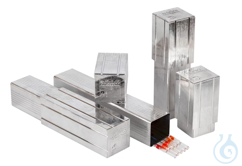 Pipet Box, square section, aluminium, length 235 - 305 mm